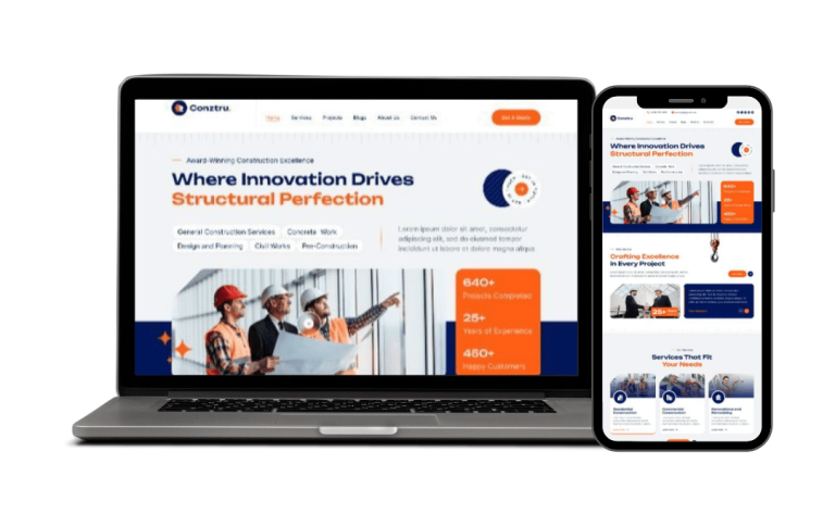 Construction Companies websites